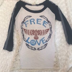 Free Love long sleeve shirt